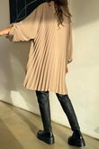Suki Pleat Back Blouse Camel /7=